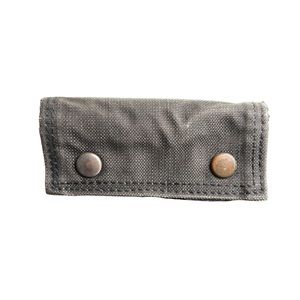 Denim key case holder. Missing one key holder. In good used condition